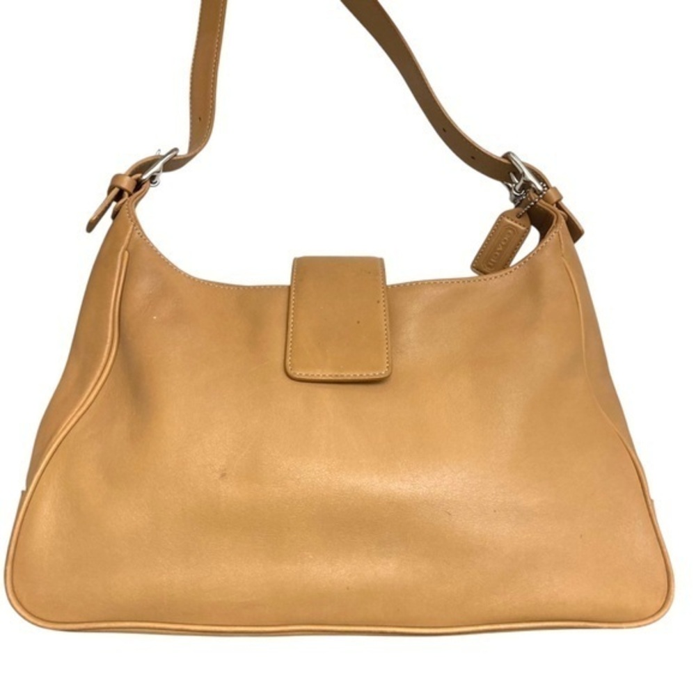 Coach vintage y2k 7783 vintage Hampton bag tan leather